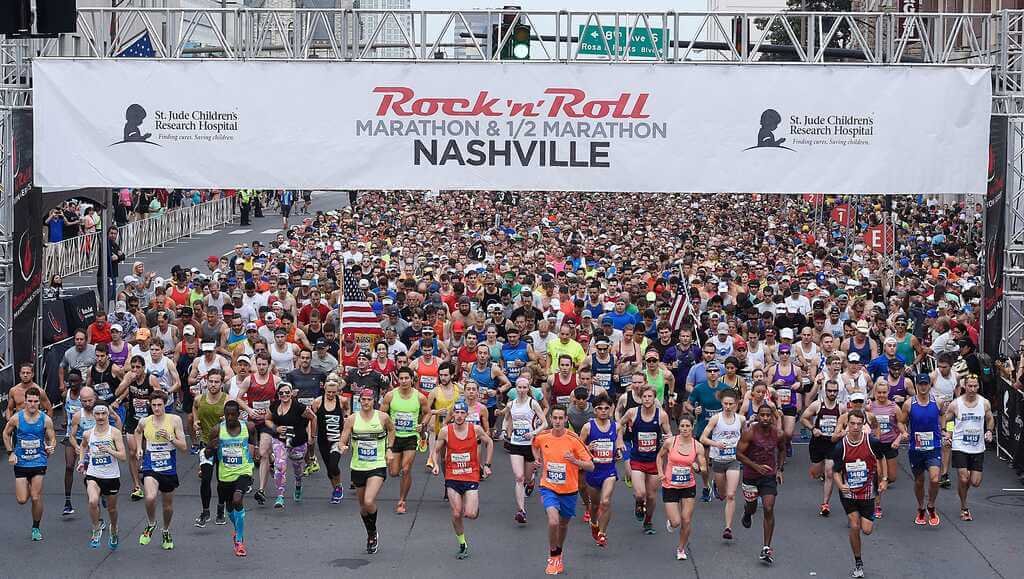 Rock `n` Roll Half and full marathon in nashville