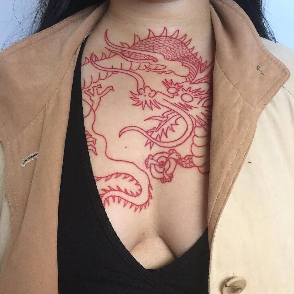breast tattoo designs