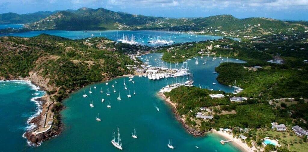 Antigua Island: Caribbean islands with mountains