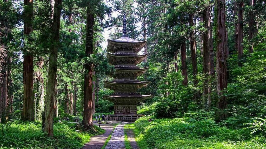 Mt Haguro, Yamagata