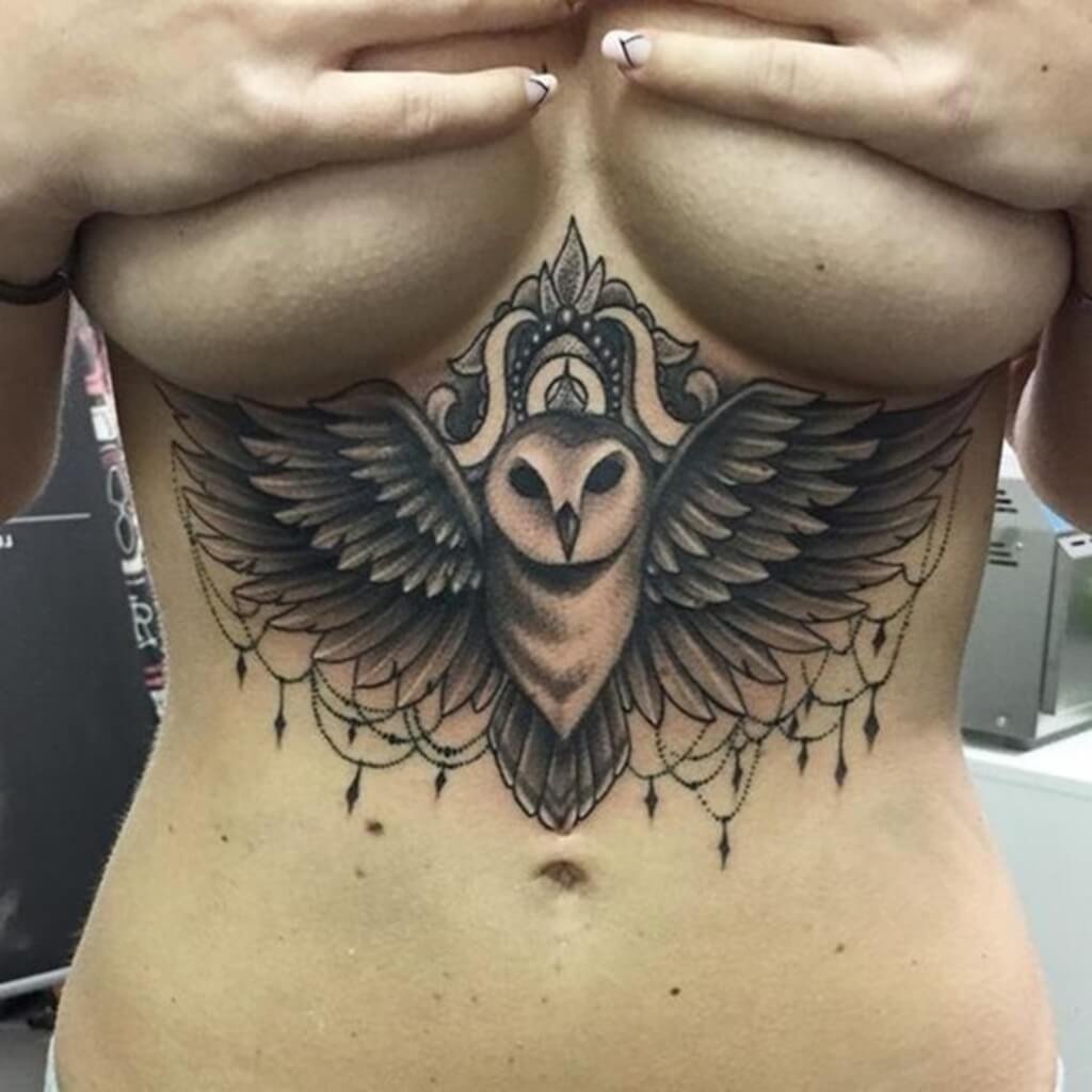 tattoo under breast