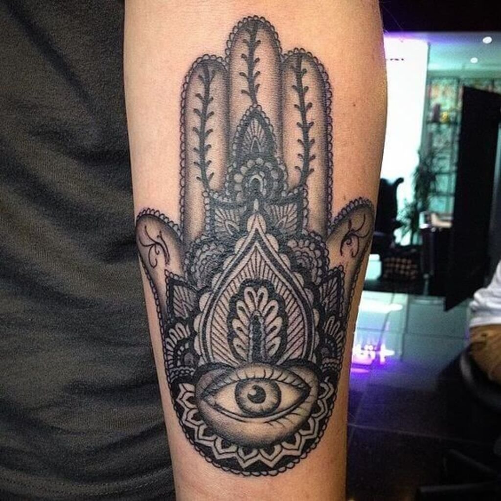 Hamsa Hand Tattoo