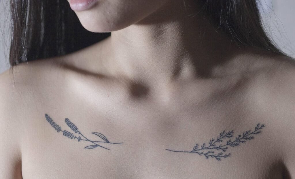 breast tattoo designs