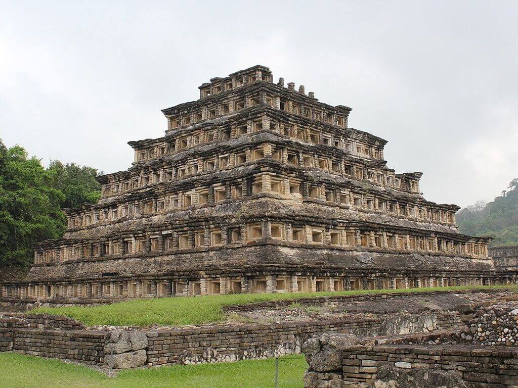 El Tajn's Pyramid of the Niches in Mexico