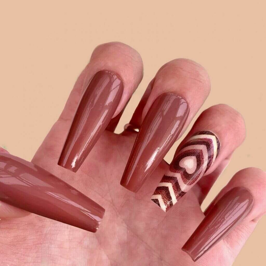 Different Shades of Brown Nails