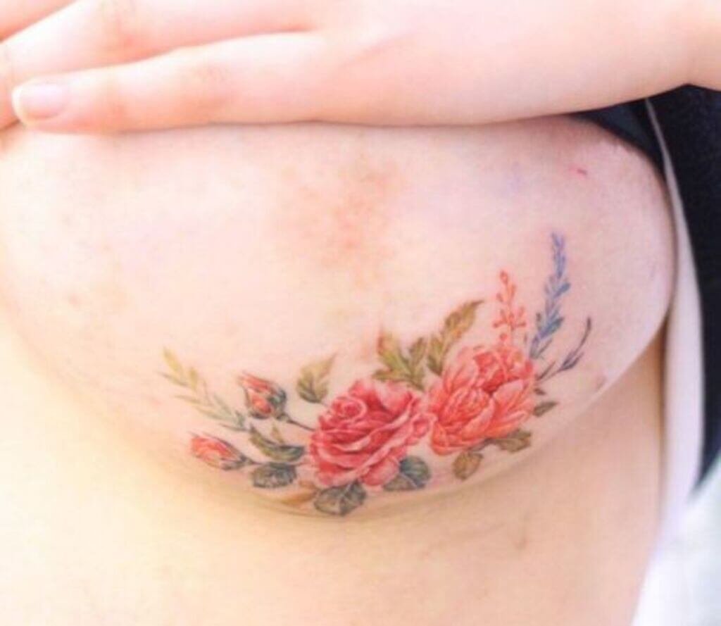 tattoo under breast