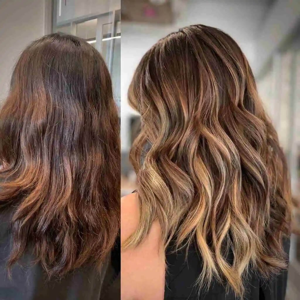 Partial vs Full Balayage