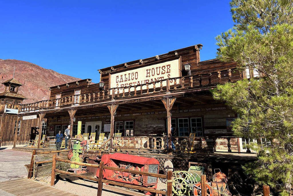 Calico ghost town in california
