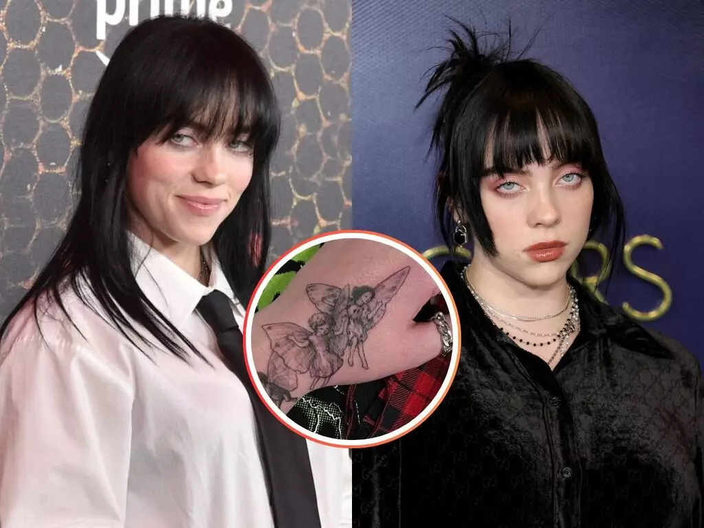 Billie Eilish hand Tattoo