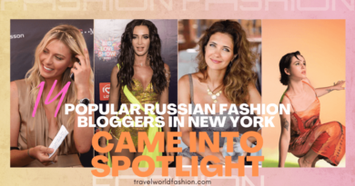 Russian Fashion Bloggers In New York