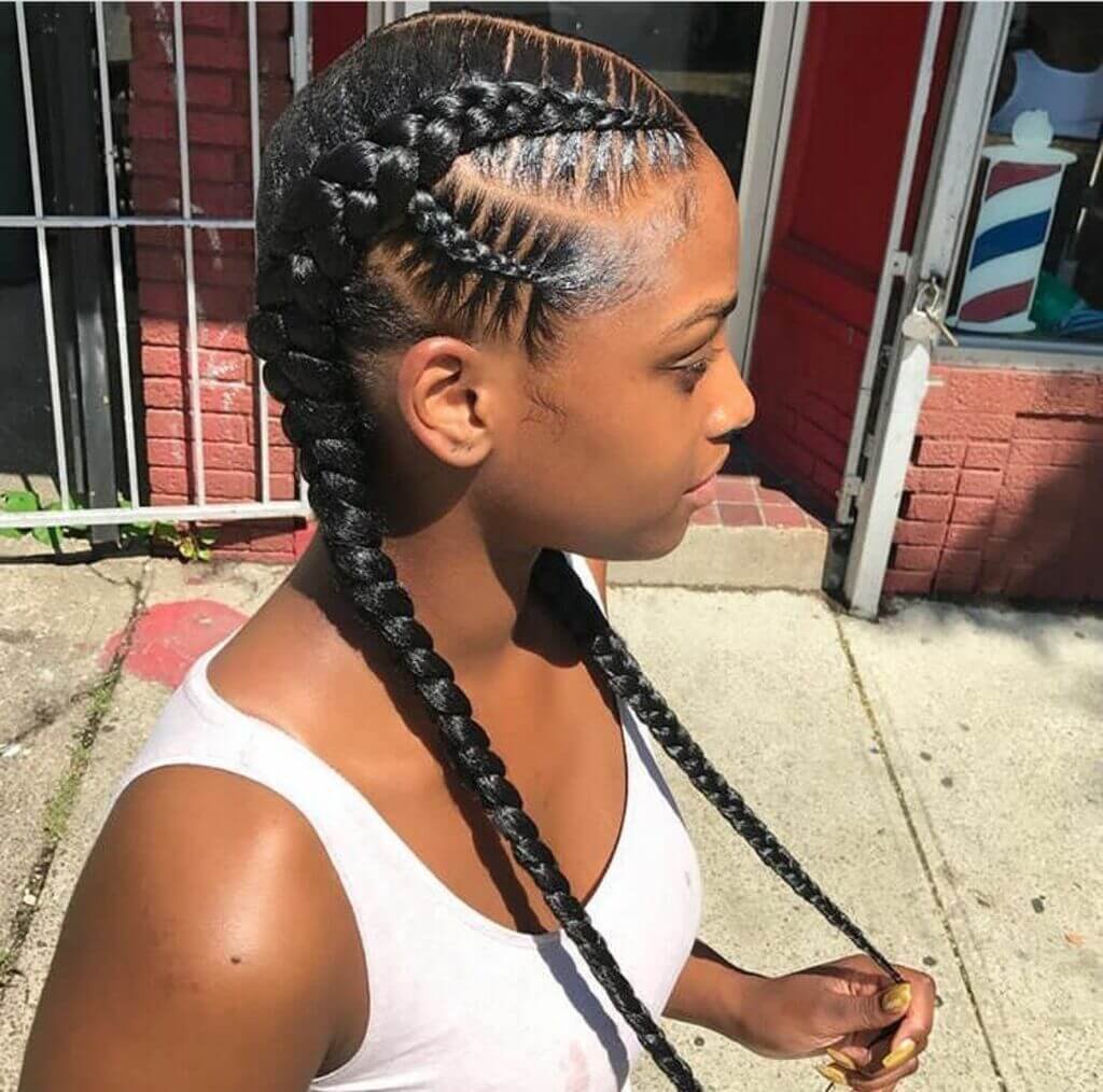 Braided To The Side
